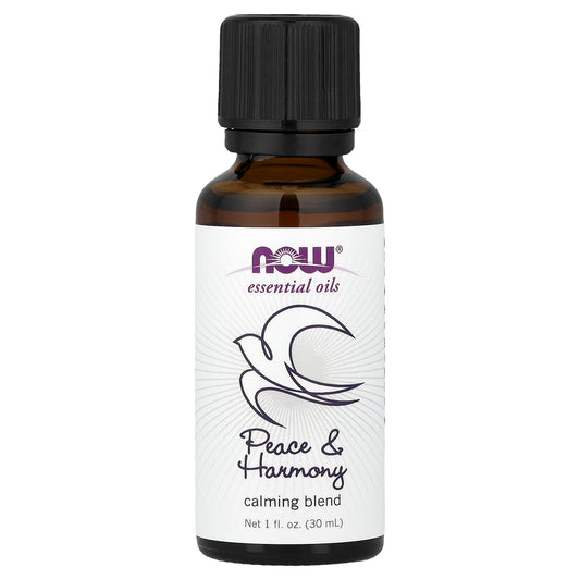 NOW Foods, Essential Oils, Peace & Harmony, 1 fl oz (30 ml)