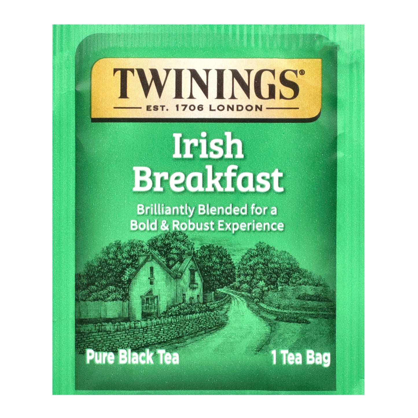 Twinings, Pure Black Tea, Irish Breakfast, 50 Tea Bags, 3.53 oz (100 g)