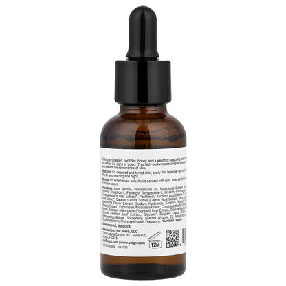 California Gold Nutrition, Collagen, Peptides, and Honey Serum, 1 fl oz (30 ml)