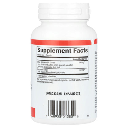 Natural Factors, Citrus Bioflavonoids Plus Hesperidin, 650 mg, 90 Capsules
