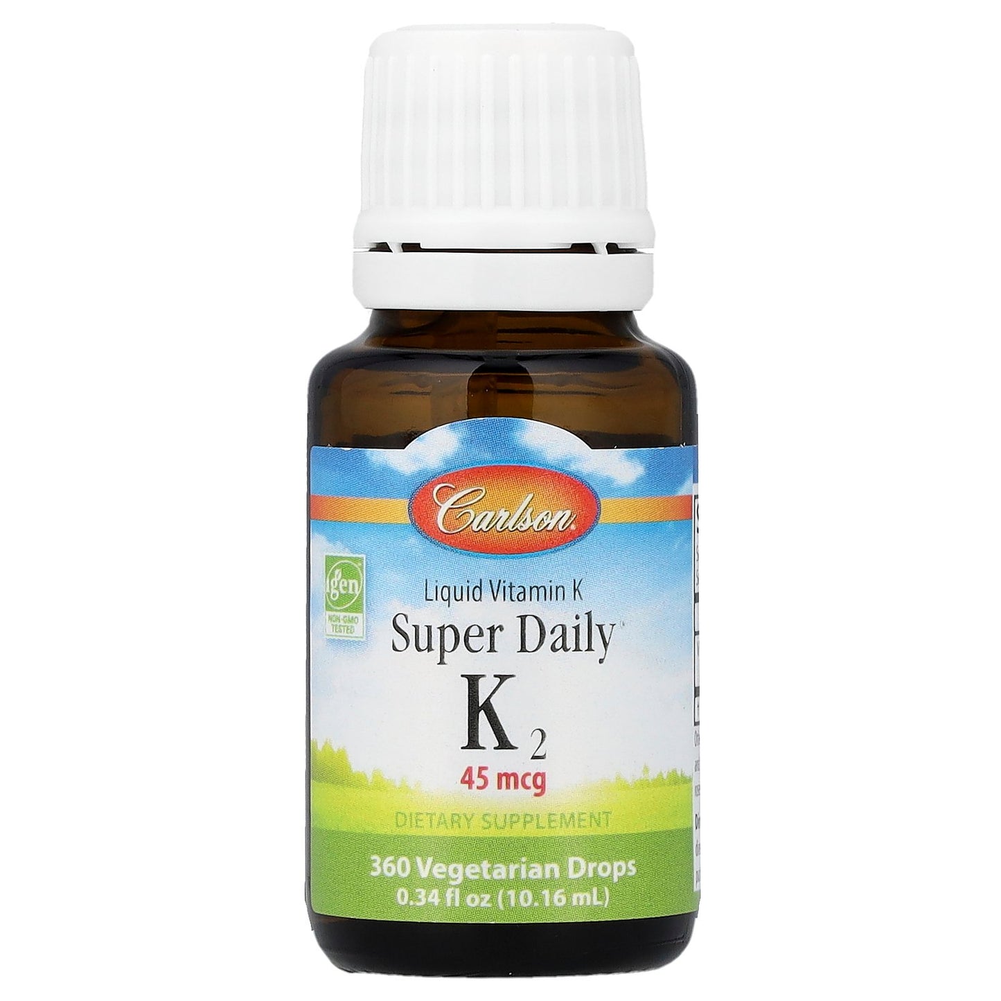 Carlson, Super Daily® K2, 0.34 fl oz (10.16 ml)