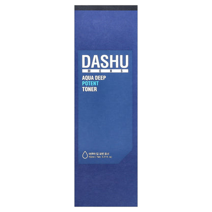 Dashu, Mens, Aqua Deep Potent Toner, 5.17 fl oz (153 ml)