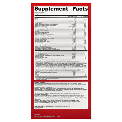 Metagenics, Wellness Essentials® Active Daily Packs, 30 Packets