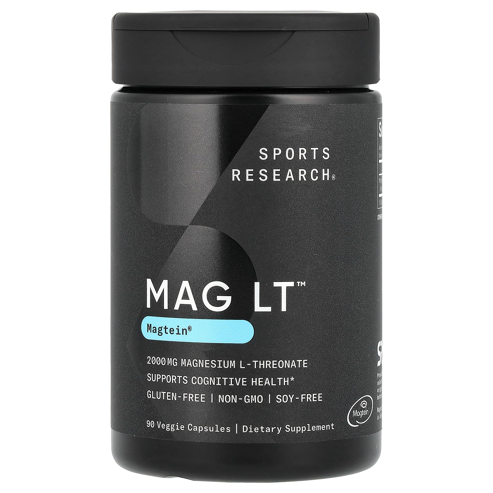 Sports Research, MAG LT™, Magtein®, 2,000 mg, 90 Veggie Capsules (666 mg per Capsule)