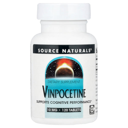 Source Naturals, Vinpocetine, 10 mg, 120 Tablets