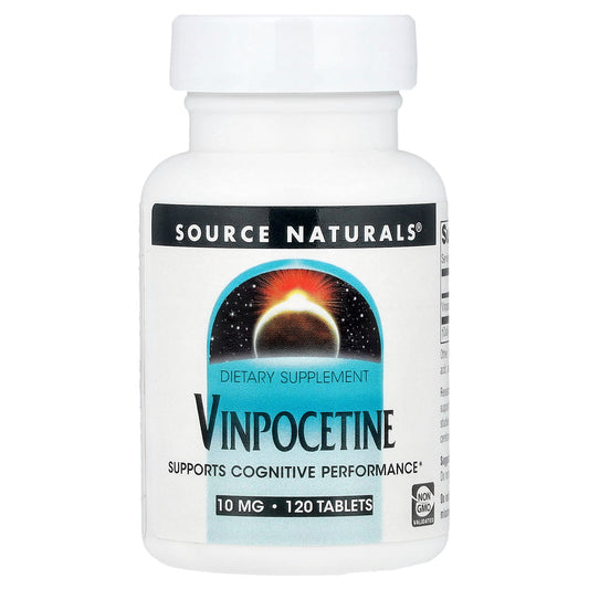 Source Naturals, Vinpocetine, 10 mg, 120 Tablets