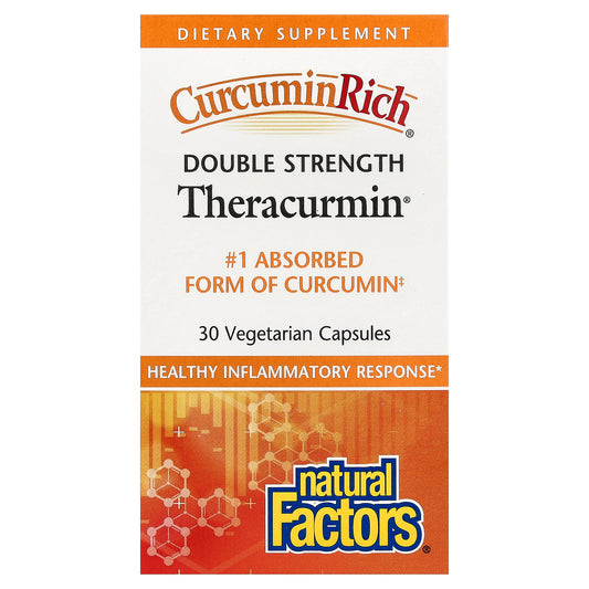 Natural Factors, Theracurmin®, 60 mg, 30 Vegetarian Capsules
