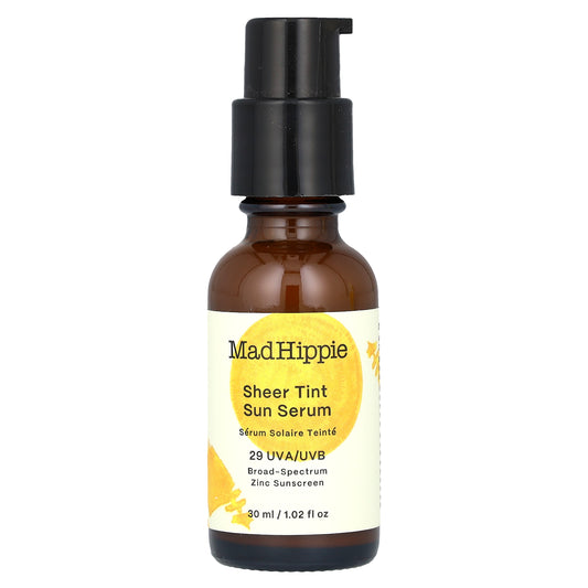 Mad Hippie, Sheer Tint Sun Serum, SPF 29, Light/Medium, 1.02 fl oz (30 ml)