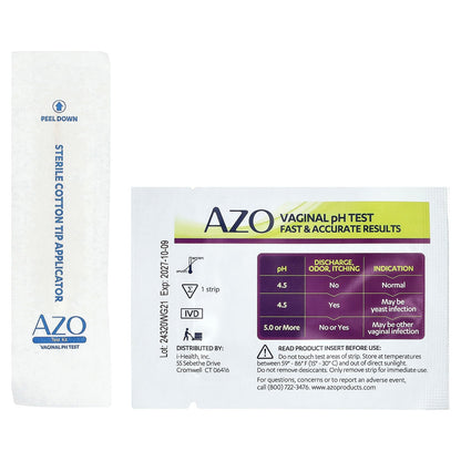 AZO, Test Strips Vaginal pH, 2 Tests