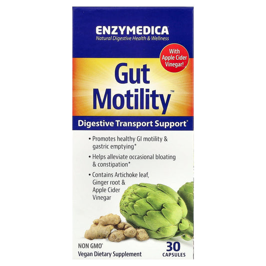 Enzymedica, Gut Motility™, Digestive Transport Support, 30 Capsules