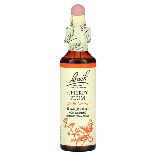 Bach, Original Flower Remedies, Cherry Plum, 0.7 fl oz (20 ml)
