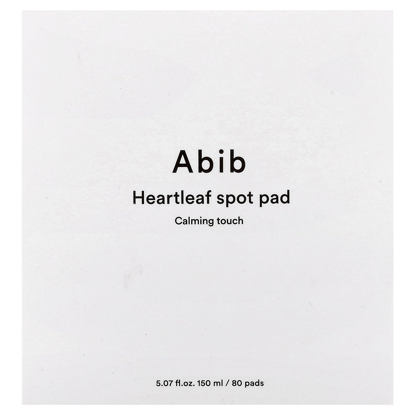 Abib, Heartleaf Spot Pad, 80 Pads, 5.07 fl oz (150 ml)