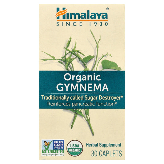 Himalaya, Organic Gymnema, 30 Caplets
