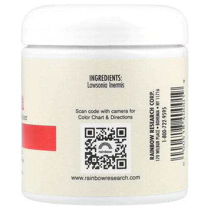 Rainbow Research, Henna, Hair Color and Conditioner, Red, 4 oz (113 g)