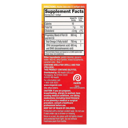 Schiff, MegaRed®, Advanced 4 In 1 Omega-3s, Ultra Strength, 900 mg, 40 Softgels