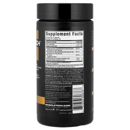 MuscleTech, AlphaTest™, 120 Capsules