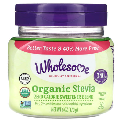 Wholesome Sweeteners, Organic Stevia, 6 oz (170 g)