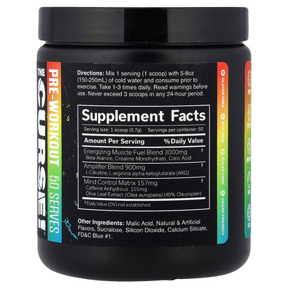 JNX Sports, The Curse!®, Pre-Workout, Sour Candy, 10 oz (285 g)