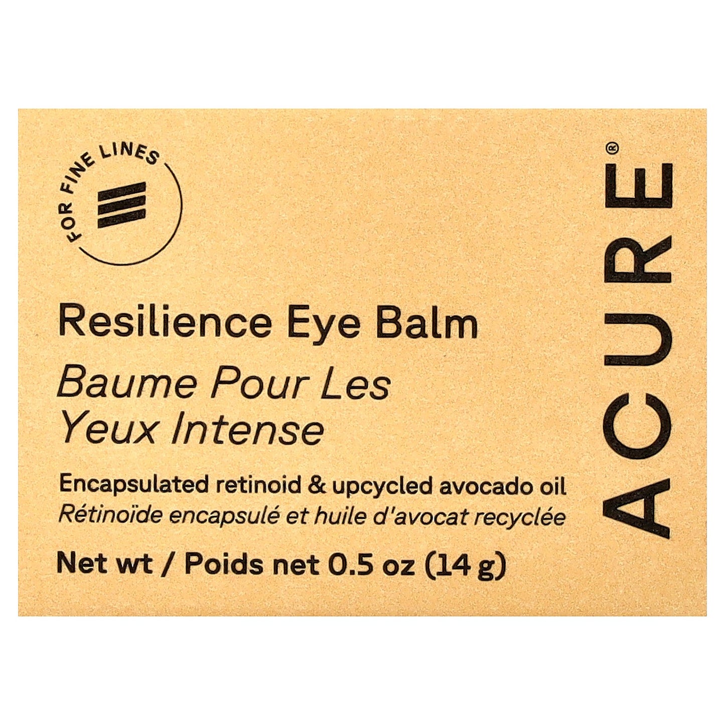 ACURE, Resilience Eye Balm, 0.5 oz (14 g)