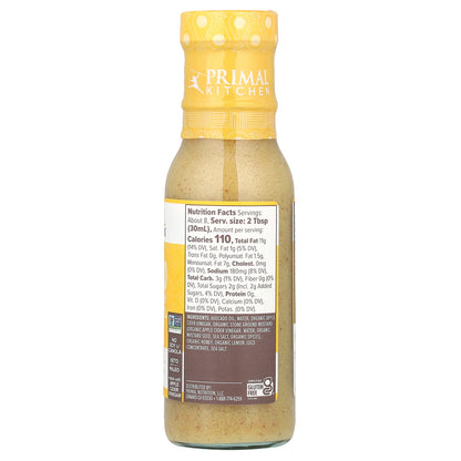 Primal Kitchen, Dressing & Marinade Made with Avocado Oil, Honey Mustard, 8 fl oz (236 ml)