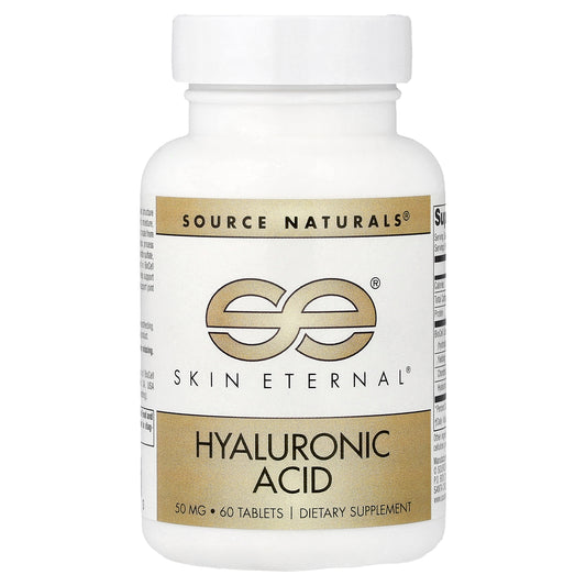 Source Naturals, Skin Eternal®, Hyaluronic Acid, 60 Tablets