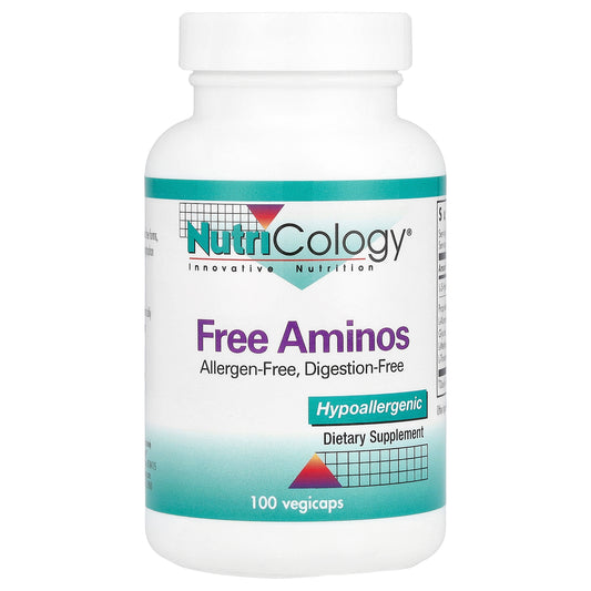 Nutricology, Free Aminos, 100 Vegicaps