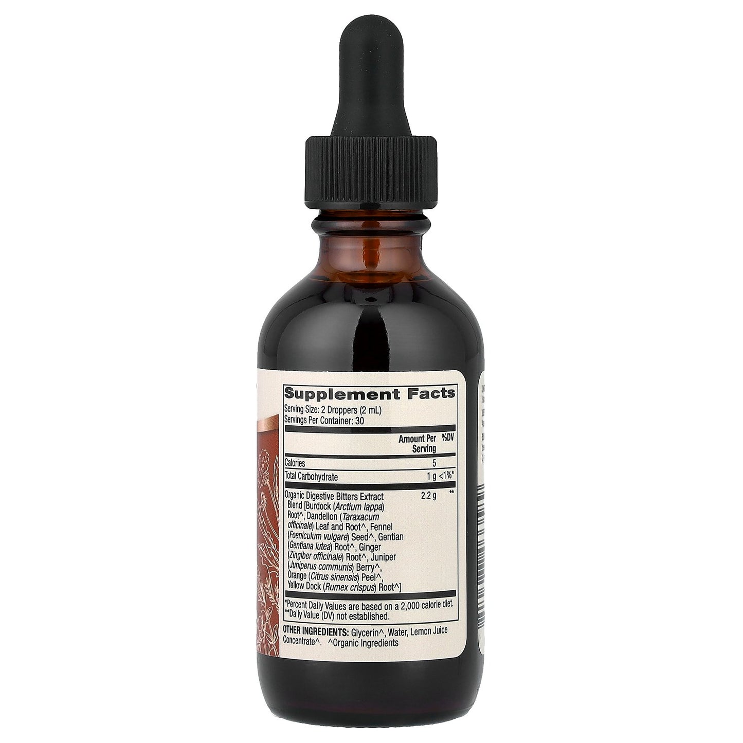 Dr. Mercola, Organic Digestive Bitters, 2 fl oz (60 ml)
