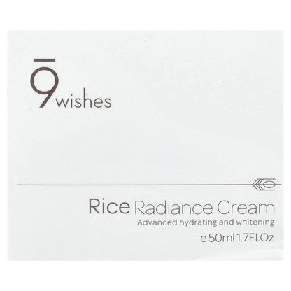 9Wishes, Rice Radiance Cream, 1.7 fl oz (50 ml)