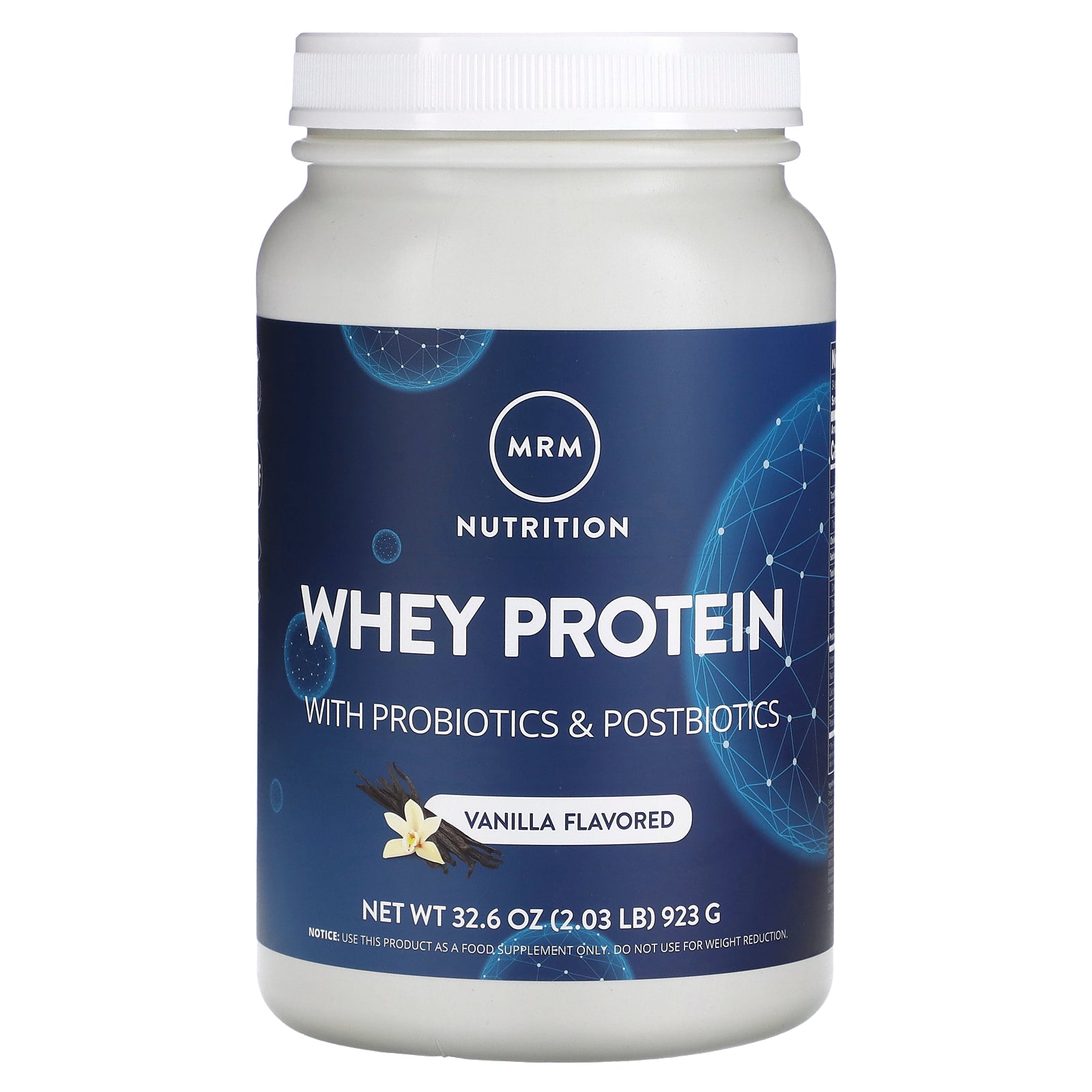 MRM Nutrition, Whey Protein, Vanilla, 2.03 lb (923 g)