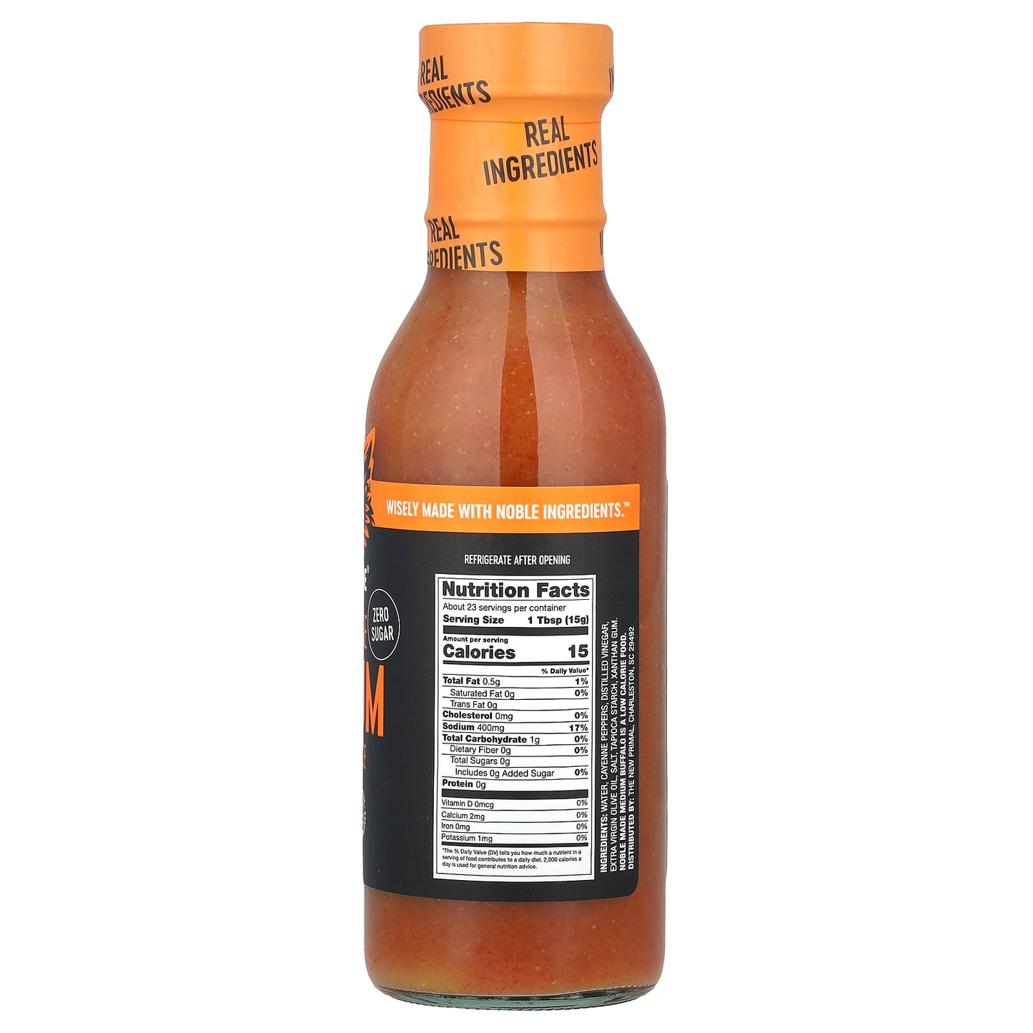 The New Primal, Buffalo Sauce, Medium, 12.5 oz (354 g)