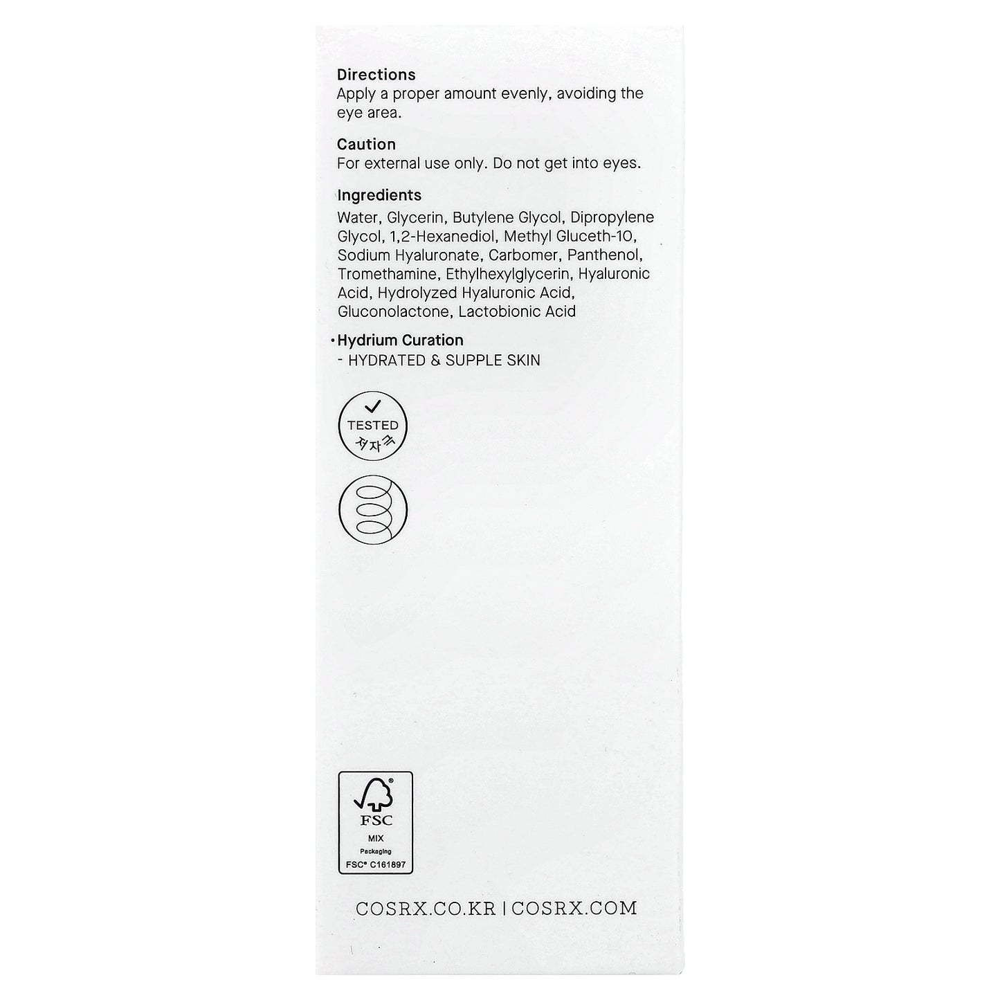 CosRx, Hydrium, Triple Hyaluronic Moisture Ampoule, 1.35 fl oz (40 ml)