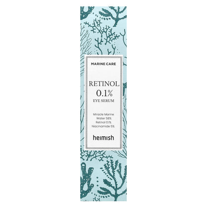 Heimish, Marine Care, Retinol 0.1% Eye Serum, 1.01 fl oz (30 ml)