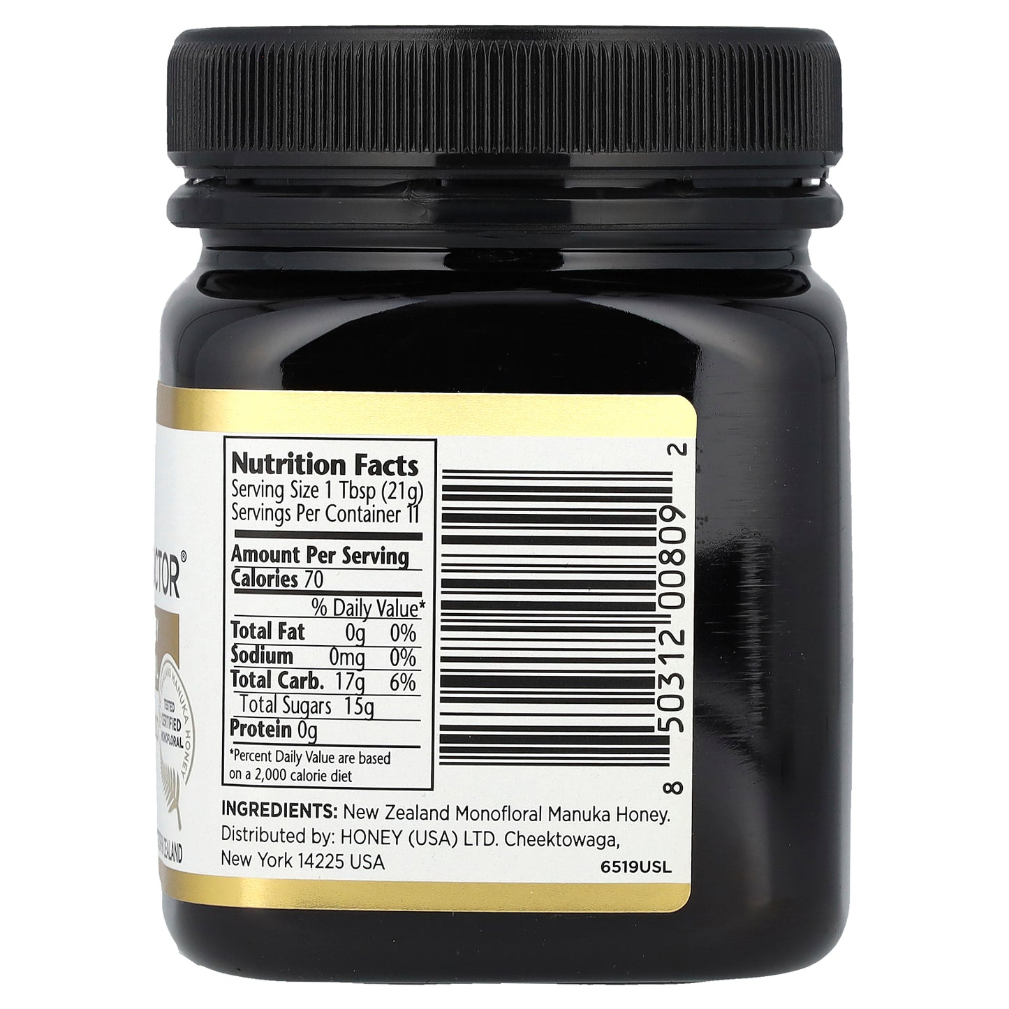 Manuka Doctor, Monofloral Manuka Honey, MGO 325+, 8.75 oz (250 g)