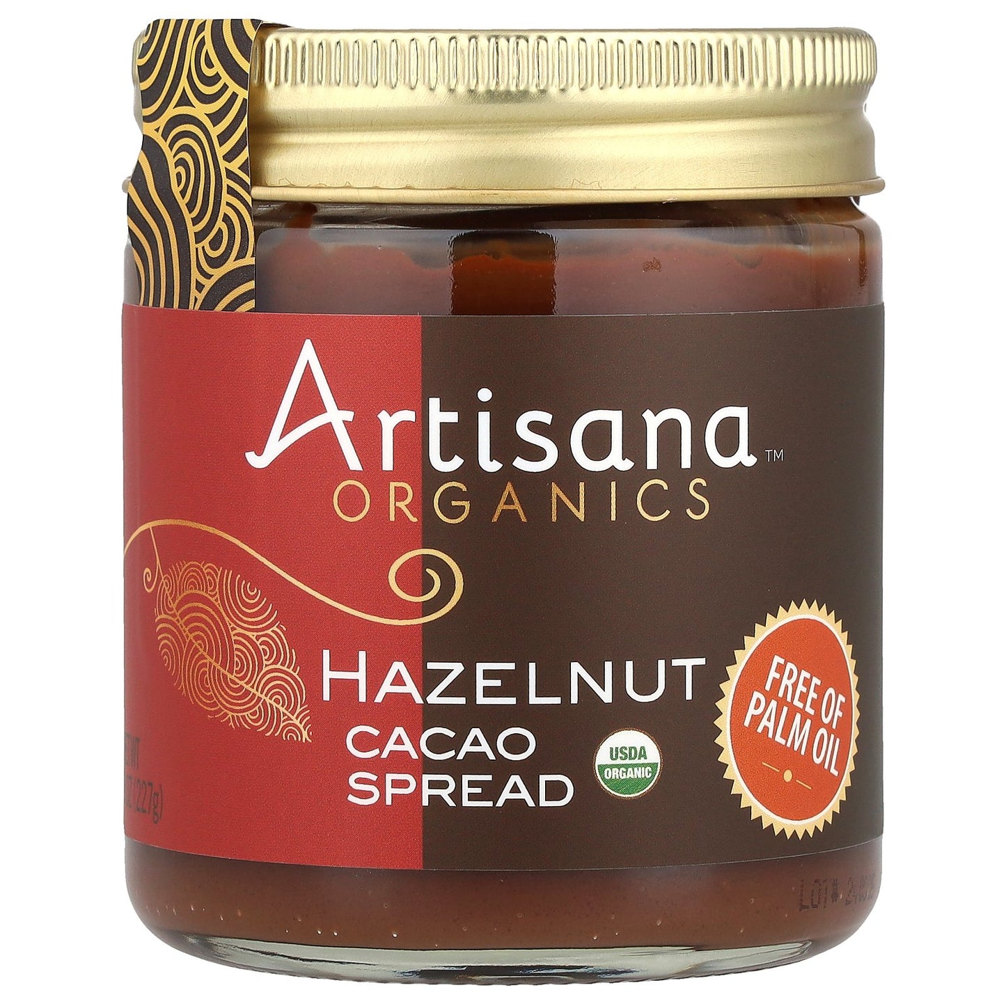 Artisana, Organics, Hazelnut Cacao Spread, 8 oz (227 g)