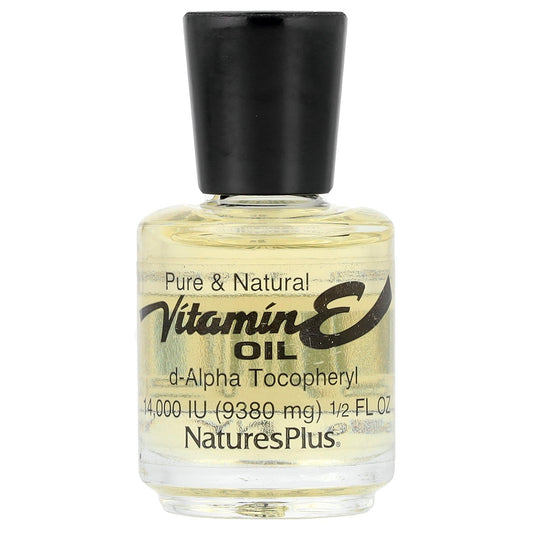 NaturesPlus, Vitamin E Oil, 1/2 fl oz