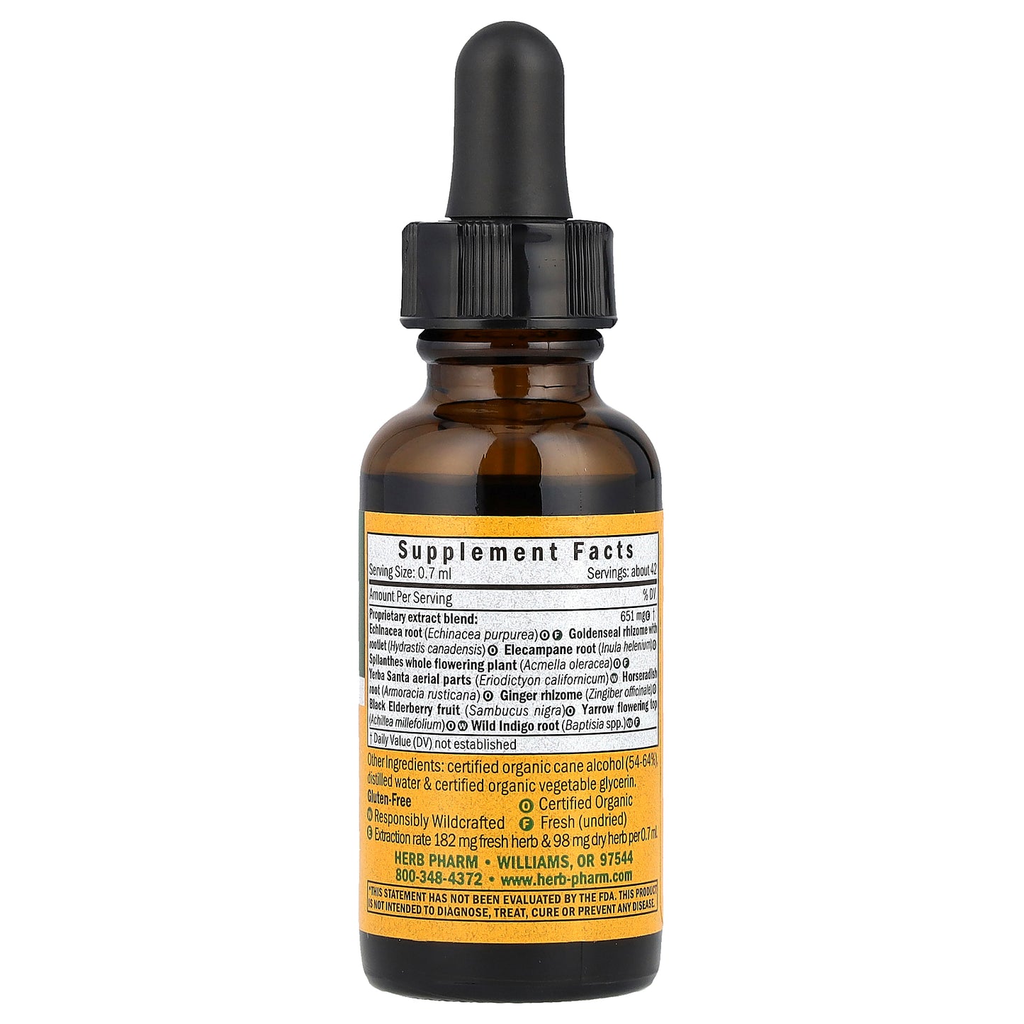 Herb Pharm, Rapid Immune Boost™, 1 fl oz (30 ml)