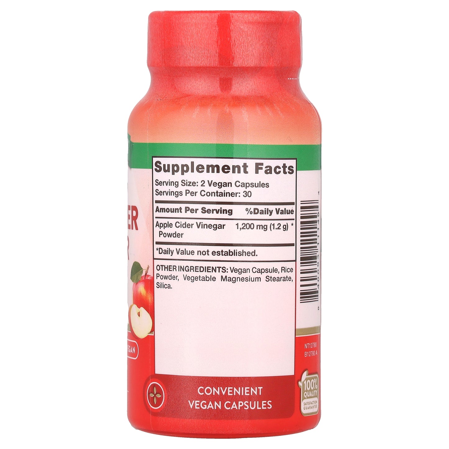 Nature's Truth, Triple Strength Apple Cider Vinegar, 60 Capsules (600 mg per Capsule)