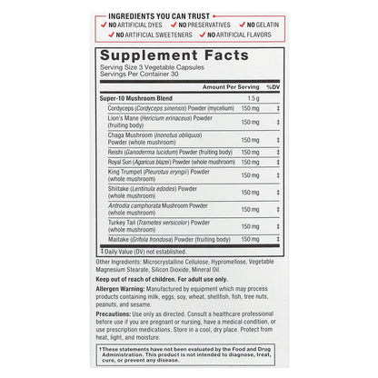 Force Factor, Modern Mushrooms™, 90 Vegetable Capsules