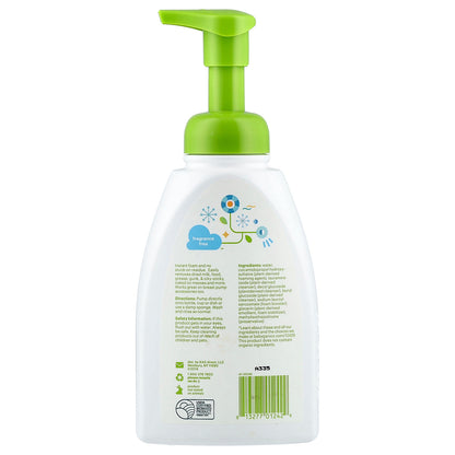 Babyganics, Foaming Dish + Bottle Soap, Fragrance Free, 16 fl oz (473 ml)