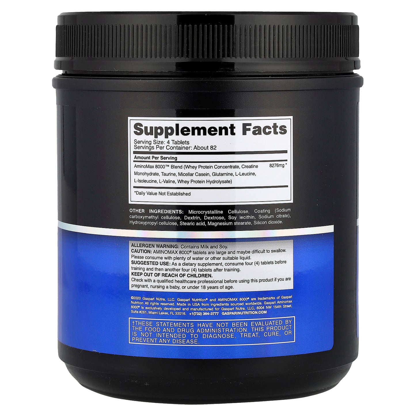 Gaspari Nutrition, AminoMax 8000®, 325 Tablets
