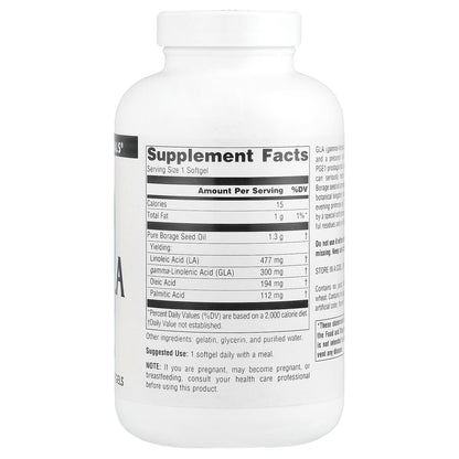 Source Naturals, Mega-GLA 300™, 120 Softgels