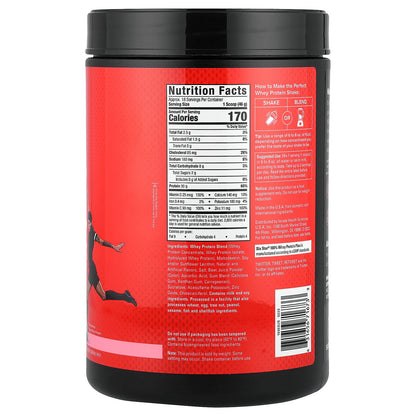 SIXSTAR, 100% Whey Protein Plus, Strawberry Smoothie, 1.8 lbs (816 g)