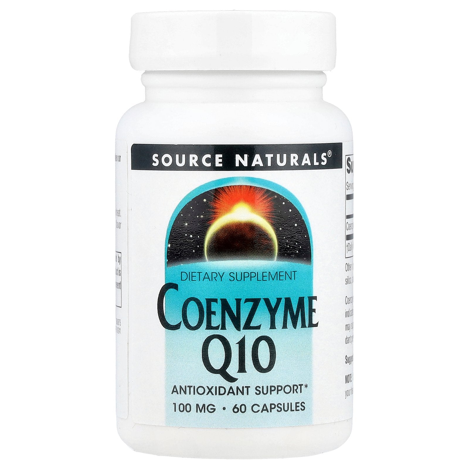 Source Naturals, Coenzyme Q10, 100 mg, 60 Capsules
