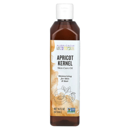 Aura Cacia, Skin Care Oil, Apricot Kernel, 16 fl oz (473 ml)