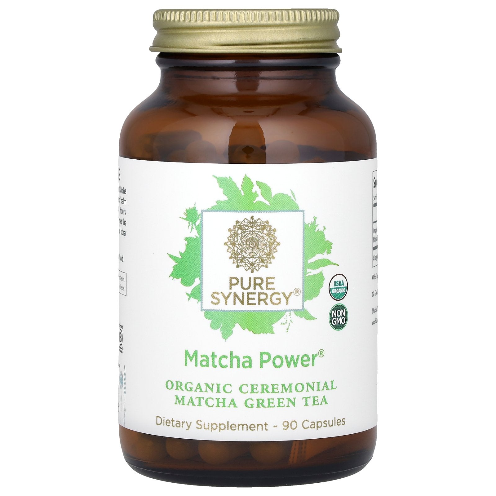 Pure Synergy, Matcha Power, 90 Capsules (500 mg per Capsule)