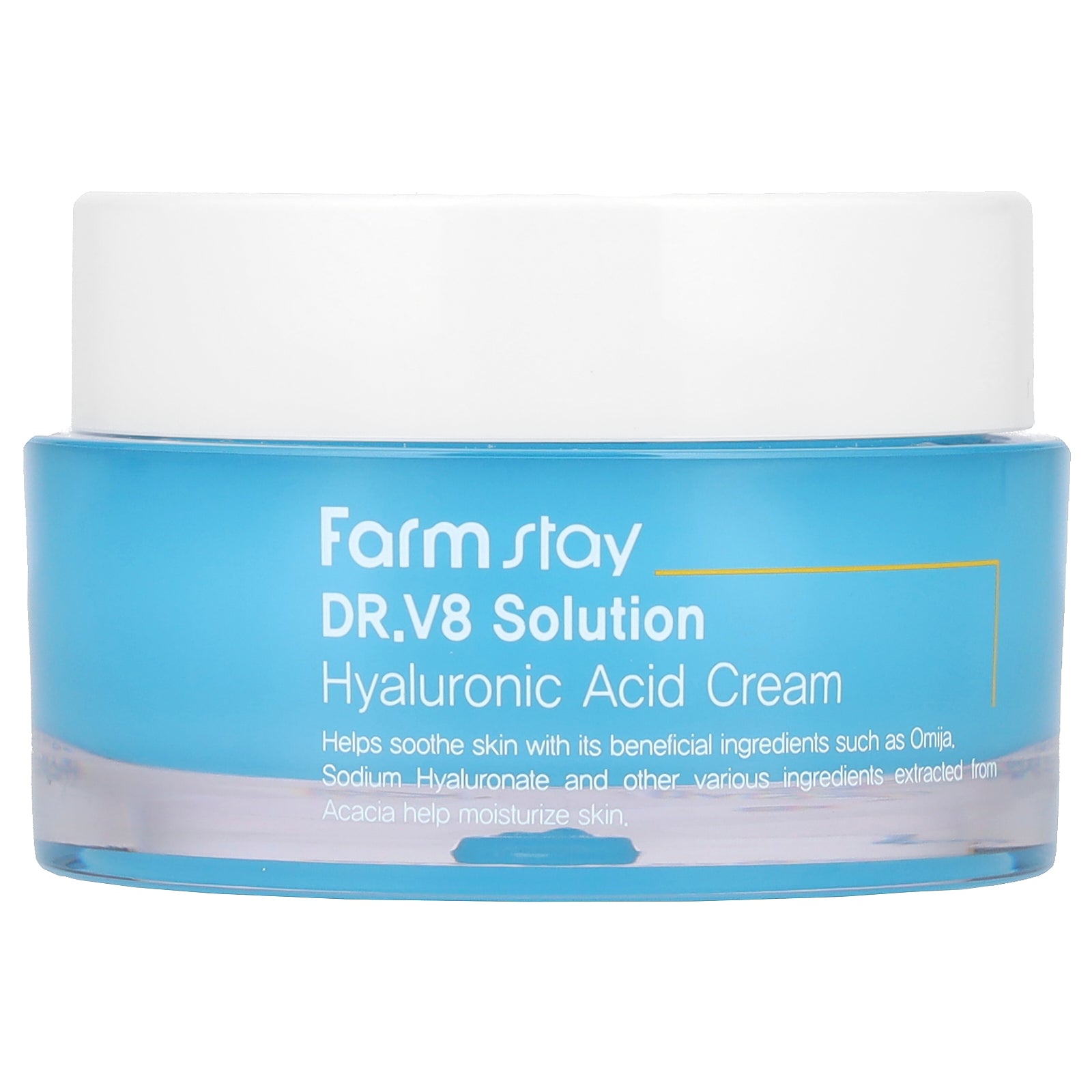 Farmstay, Dr. V8 Solution Hyaluronic Acid Cream, 1.69 fl oz (50 ml)