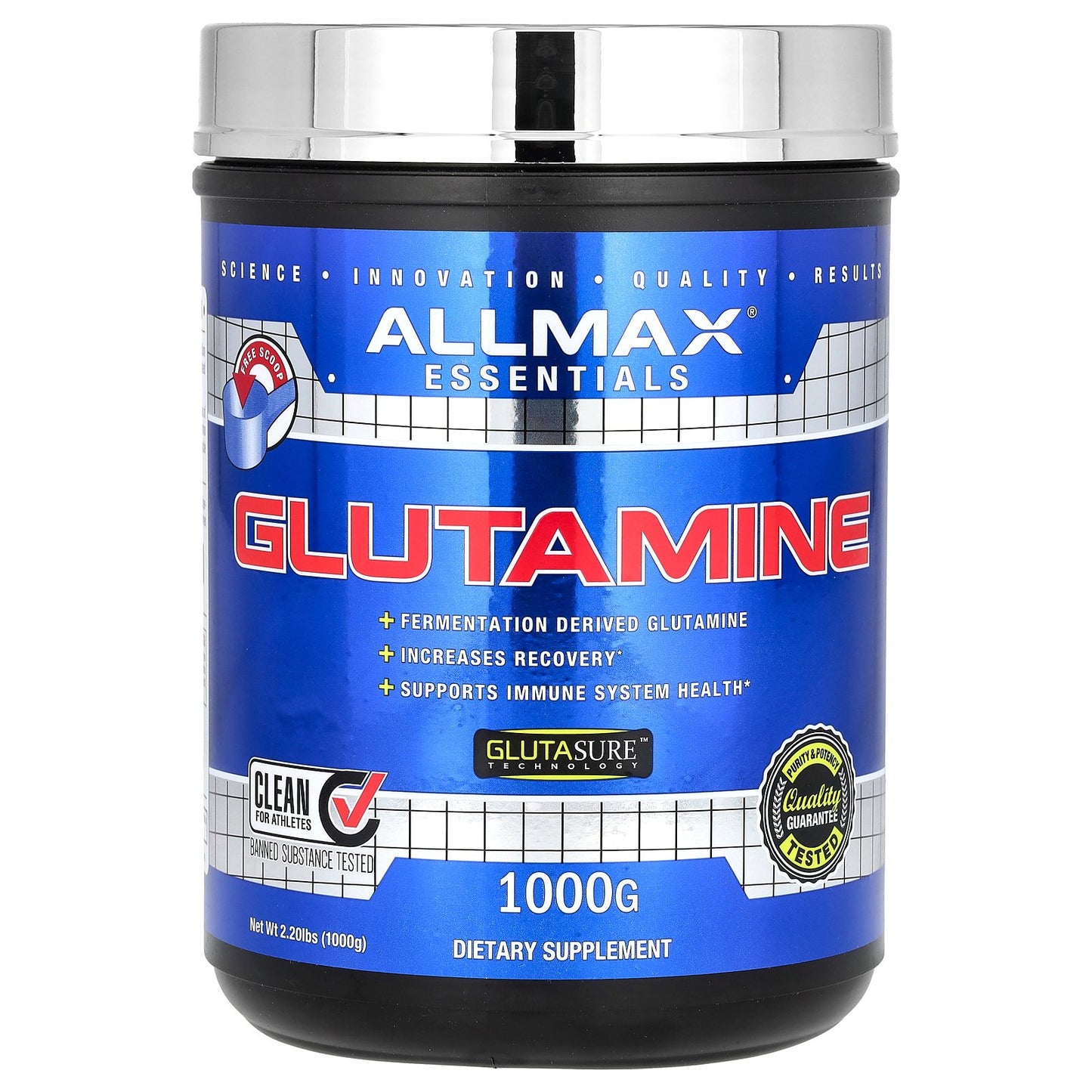 ALLMAX, Essentials, Glutamine, 2.2 lbs (1,000 g)