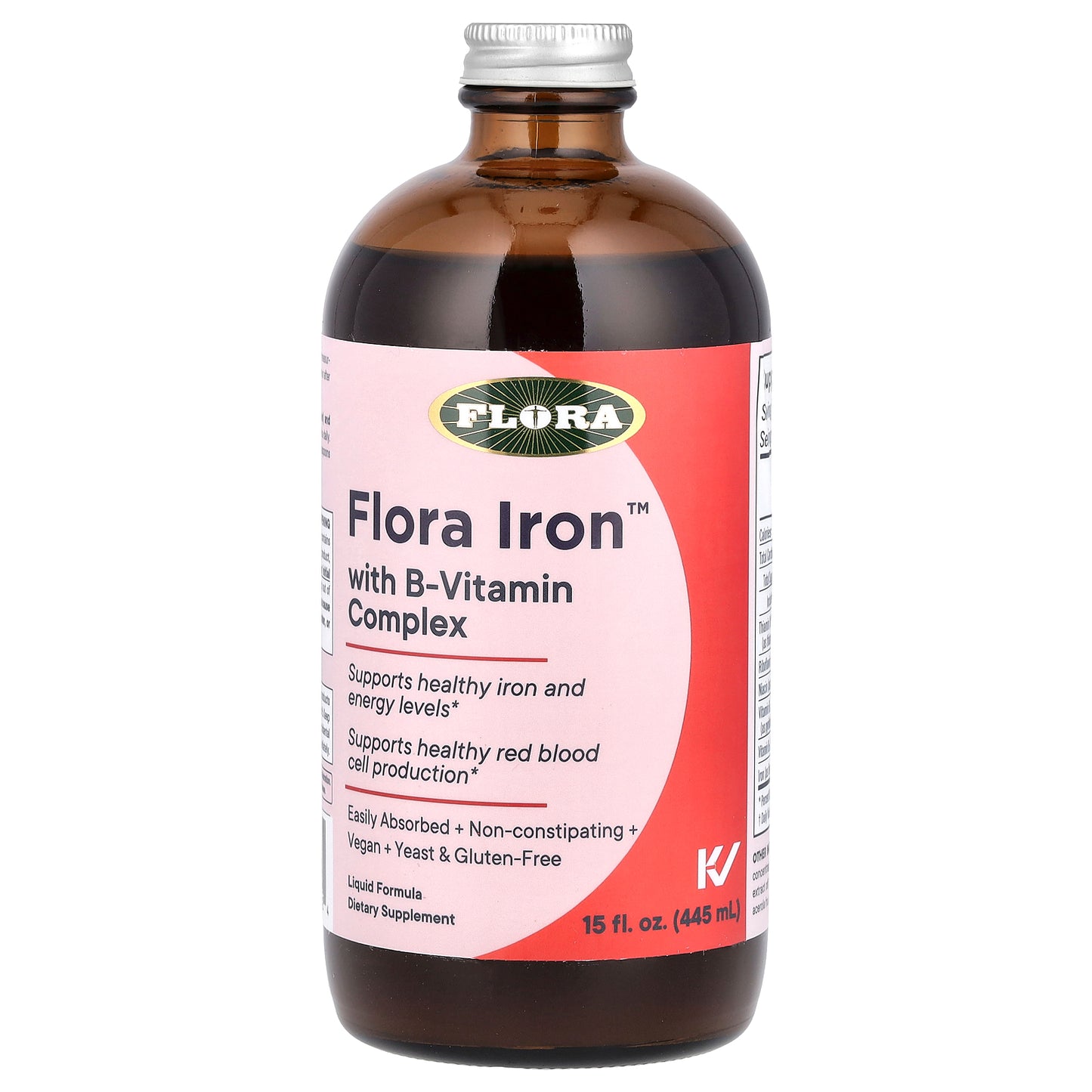 Flora Iron™ with B-Vitamin Complex, 15 fl oz (445 ml)