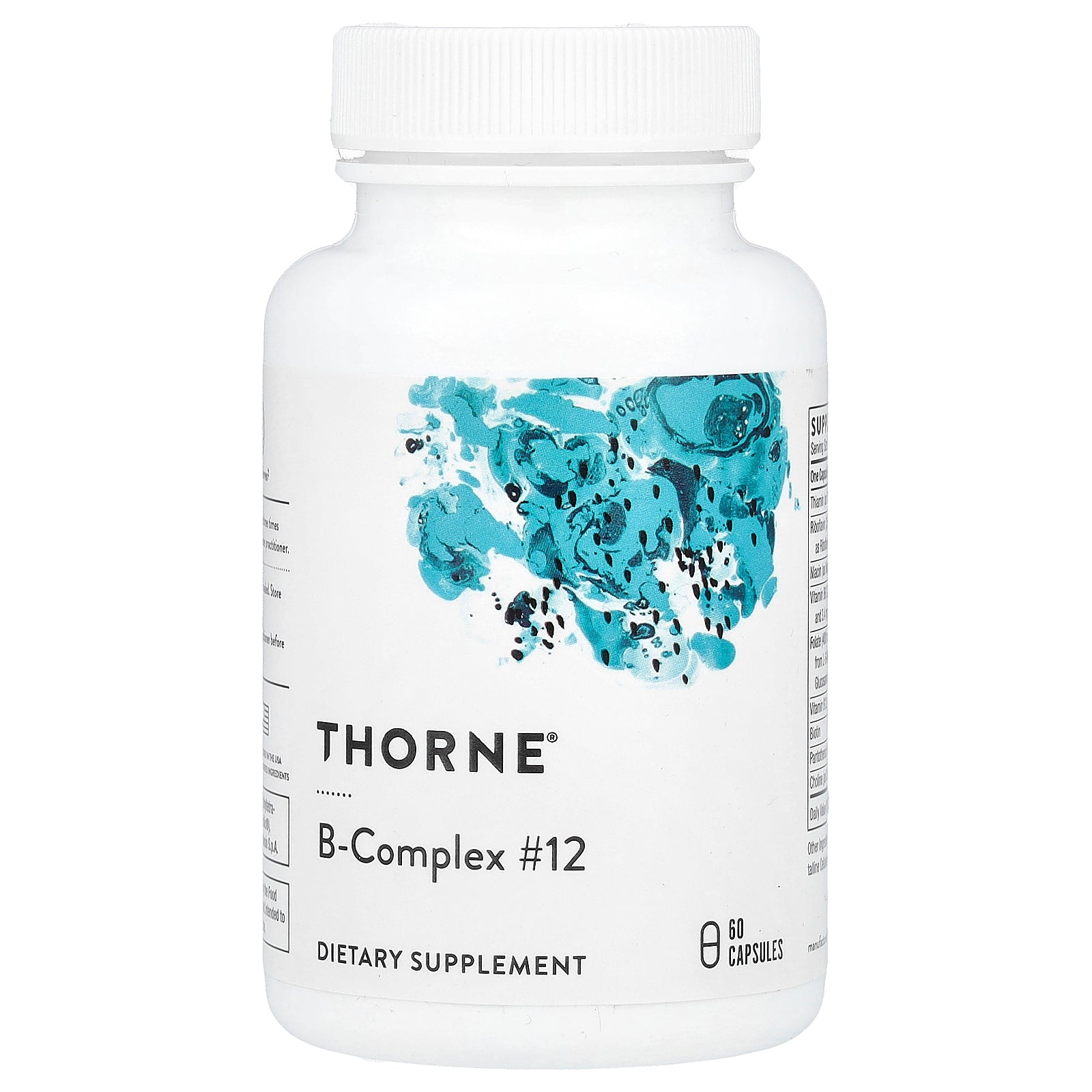 Thorne, B-Complex #12, 60 Capsules