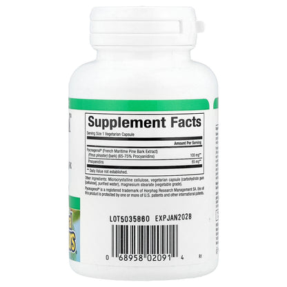 Natural Factors, Pycnogenol®, 100 mg, 30 Vegetarian Capsules